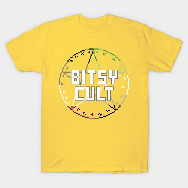 Ace/Aro Bitsy Cult T-Shirt by le_onionboi